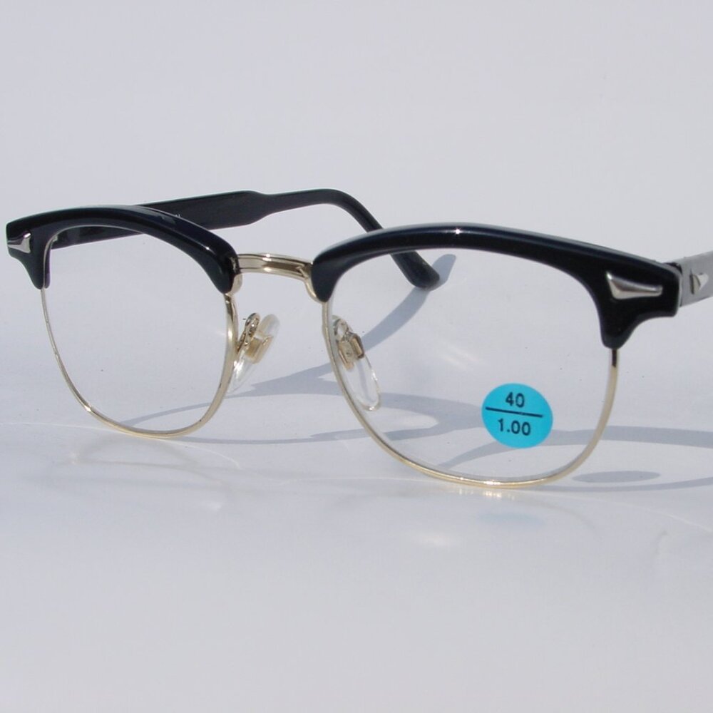 NWT TruVintage 90' Soho/Clubman Combo frame w/wire-reinforced temples Reading